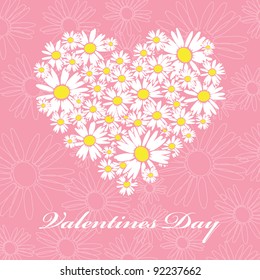 Beautiful card with heart