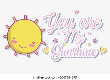 Beautiful card with message cartoons