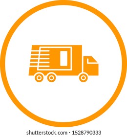 Beautiful Cargo Vector Glyph Icon