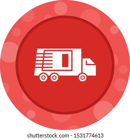 Beautiful Cargo Vector Glyph Icon