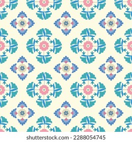 Beautiful carpet pattern - designed for pillows, napkins and for other home interior things. Traditional textile products in Uzbekistan.
