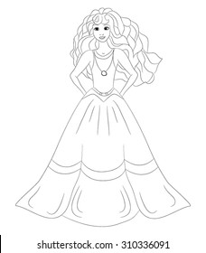 coloring pages of princesses for kids