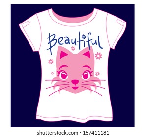 Beautiful Cat T-shirt
