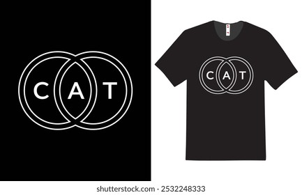 It is beautiful cat t-shirt design 