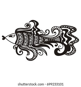 Beautiful cat. Vector illustration.