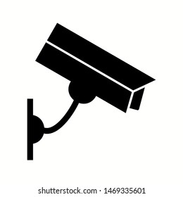 beautiful cctv camera  glyph black icon