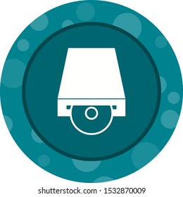 Beautiful Cd Rom Vector Glyph icon
