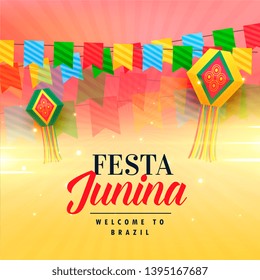 beautiful celebration background for festa junina