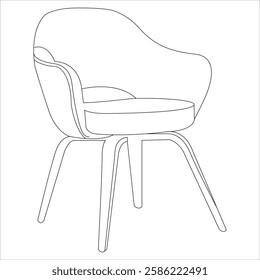 It's a beautiful chair design
