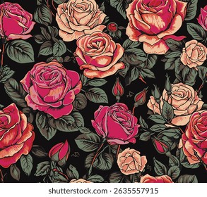 Beautiful and charming all-over abstract fashion design for textile factory