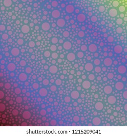 Beautiful charming magic abstract background multicolor circle geometric.