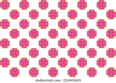 Beautiful Checkered pattern background is surrounded on all four sides by a checker of a different colour.