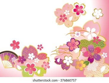 Beautiful cherry blossoms of Japan