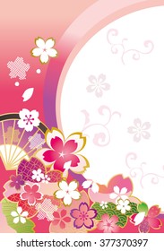 Beautiful cherry blossoms of Japan