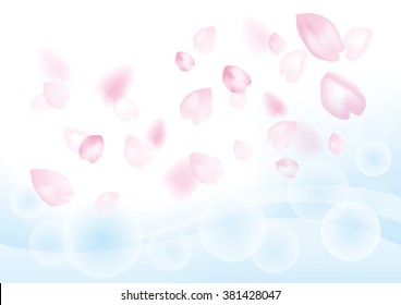 桜 花びら 舞う のイラスト素材 画像 ベクター画像 Shutterstock