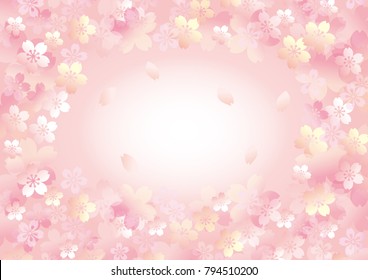 It is a beautiful cherry tree in Japan