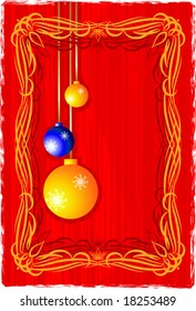 Beautiful Christmas background.