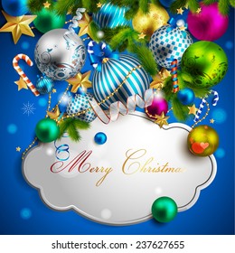 Hermoso fondo navideño