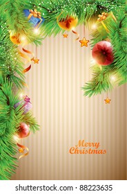 Beautiful christmas  background.