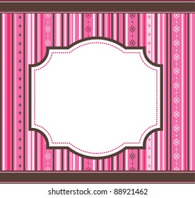Beautiful Christmas background with snowflakes. Vector