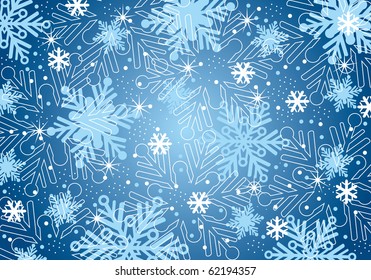 Beautiful Christmas background. Vector.