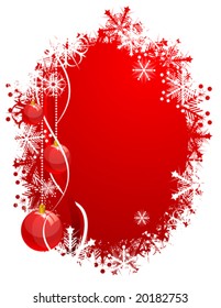 Beautiful Christmas background. Vector illustration.
