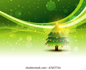 beautiful christmas background with wave