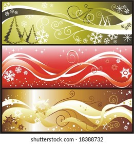 beautiful christmas banners