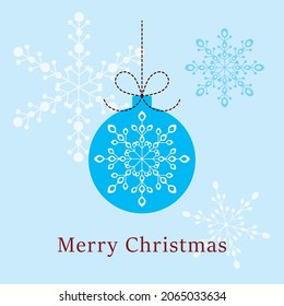 beautiful christmas bell light vector
