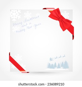 Beautiful Christmas Card vector