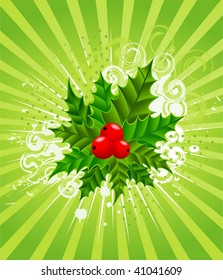  beautiful christmas green background