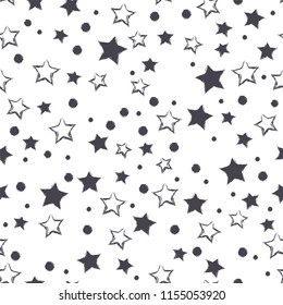 Beautiful Christmas Pattern. Endless Shape.