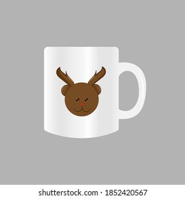 Beautiful Christmas special kawaii mug design