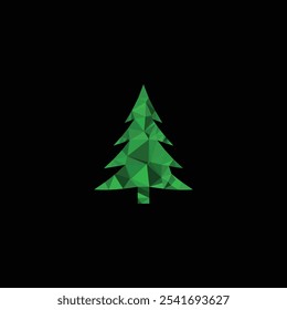 Um belo design de árvore de Natal