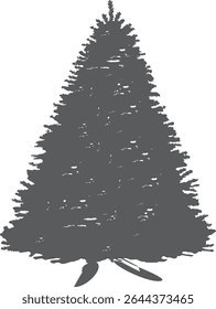 Beautiful Christmas tree design for holiday cards, gift wraps, winter themes, and festive decorations. EPS vector, fully editable and easy to use.