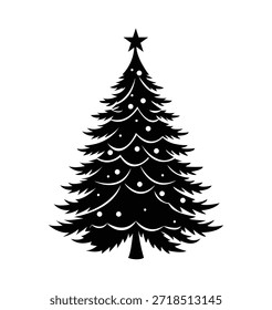 Una hermosa Ilustración vectorial de árbol de Navidad diseñada en un estilo limpio y versátil, perfecta para proyectos creativos de temática navideña e invernal. Esta obra de arte festiva es ideal para tarjetas de felicitación, invitaciones de Navidades, carteles, Anuncios, gráficos de redes sociales, empaques de regalos, Sitios web y promociones de temporada. El diseño de Vector simple pero elegante garantiza una fácil escalabilidad y resultados de alta calidad tanto para impresión como para uso digital. Suministrada en formato EPS totalmente editable, esta ilustración de árbol de Navidad funciona perfectamente como elemento decorativo, icono o gráfico de vacaciones independiente para diseñadores y creadores de contenido.