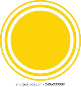 Beautiful circle  design shape vector