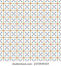 beautiful circle geometric pattern for fabric and gift wrapping paper  