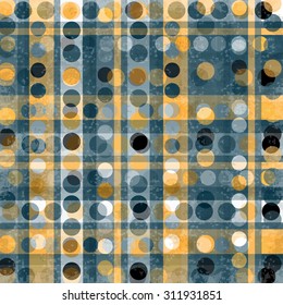 beautiful circles and lines grunge effect vector illustration