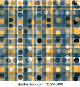 beautiful circles and lines grunge effect vector illustration