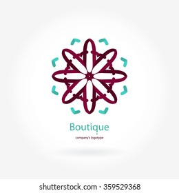 Beautiful circular logos. Simple geometric logos. Company logo, mark, emblem, element. Simple geometric logo. Mandala logo. Icons, business, invitations. Vintage. Islam, Arabic, Indian, ottoman.