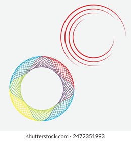 Beautiful circular shape, suitable for decorating your background