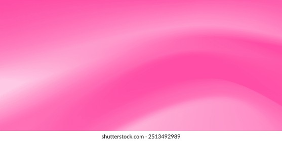 Beautiful Classic Rose and Fuchsia Pink Abstract background. Soft and tender flowing pink gradient color wallpaper. Pink aesthetic design concept. Vector Illustration.