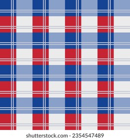 Hermoso patrón clásico de damas sin costura .Tono blanco azul.composición cuadrada ilustración vectorial.diseño para textura, tela, ropa, envoltura,decoración,rayado,gráficos textiles,impresión