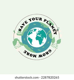 Beautiful and classical image for Earth day