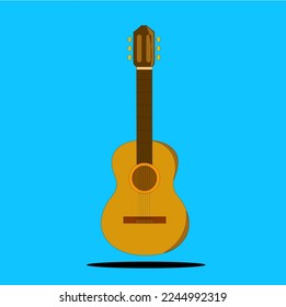 BEAUTIFUL CLASSICAL WOODEN ACOUSTIC GUITAR