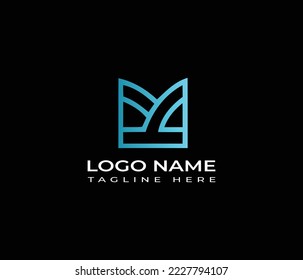 Beautiful And Clean Abstract Logo Design