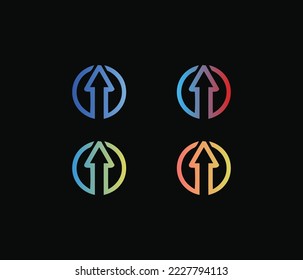 Beautiful And Clean Abstract Logo Design