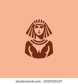 beautiful cleopatra logo for sale.