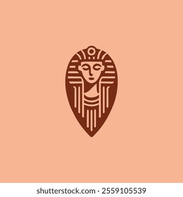 beautiful cleopatra logo for sale.